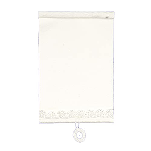 Melody Jane Dolls Houses White Roller Blind Miniature 1:12 Scale Window Accessory