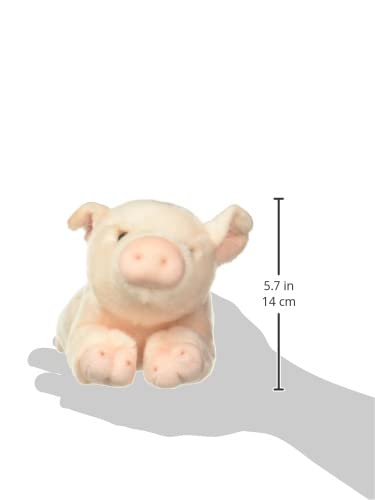 Aurora® Realistic Miyoni® Pig Stuffed Animal - Lifelike Details Make a Cherished Companion - Perfect for Decorating Bedrooms or Classrooms - Pink 11