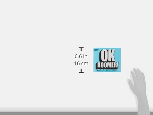 Games Adults Play OK Boomer - The Old School vs. New School Trivia Game, Blue Sky, Includes 220 Cards