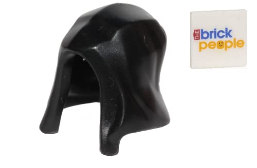 LEGO Accessory: Black Hood Basic Open Chin (for minifigs)