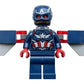 LEGO Marvel Superheroes: Captain America Minifigure in Collectible Rectangle Tin - Ages 6+
