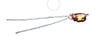 Cir-Kit Concepts 12v Micro-Flame Bulbs w/1" Wire terminals (40 ma) #CK1010-12