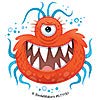 SmileMakers Silly Germ Stickers - Prizes and Giveaways - 100 per Pack