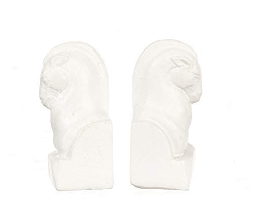 Dollhouse Resin Horse Bookends