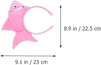 GANPUB 1Pc Goldfish Marine Life Sea Animal Costume Headband Accessories for Halloween Dress Up,Women's Fashion Headbands,Headbands for Women's Hair