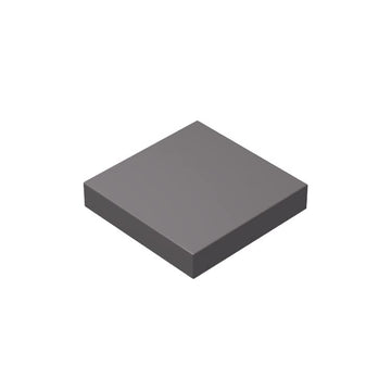 Dark Gray 2x2 Tiles Bulk, 200 Piece Classic Building Tiles 2x2, Compatible with Lego Parts and Pieces(Color:Dark Gray)
