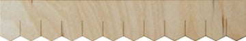 Greenleaf Doll Houses 1/2" Scale Miniature Hexagon Shingle Strips Half Scale