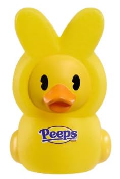 Just Play Duckalooz Rubber Duck - Yellow Peeps - Bath Toy