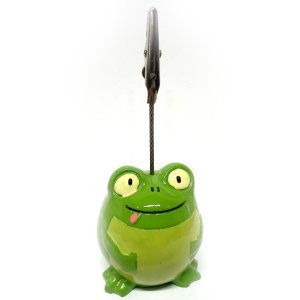 Bingo Admission Ticket/Photo Holder- Funny Frog