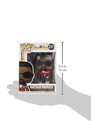 Funko Pop Rocks: Boyz II Men - Nathan Morris - Collectable Vinyl Figure - Gift Idea - Official Merchandise - Toys for Kids & Adults - Music Fans