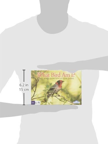 Outset Media What Bird Am I? - The Bird Identification Game - Contains 300 Cards for 2 or More Players Ages 14 and up