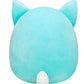 Squishmallows Plush 16 inch Dabney The Teal Fox - Childs Ultra Soft Stuffed Toy