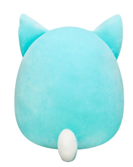 Squishmallows Plush 16 inch Dabney The Teal Fox - Childs Ultra Soft Stuffed Toy