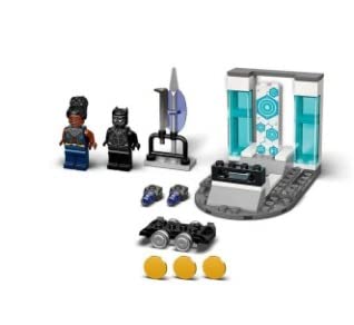 LEGO Marvel Shuri's Lab, 76212 Black Panther Construction Learning Toy with Minifigures, Toys for Kids, Girls and Boys Age 4, Avengers Super Heroes