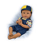 The Ashton-Drake Galleries Linda Murray Just Too Cute Jackson Baby Boy Doll