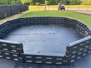 Gaga Ball Pit w/Steel Spike - Inground Mount - Easy Setup for Outdoor Use - Perfect for Schools, Churches, Camps, Municipal and Home Use - Made in
