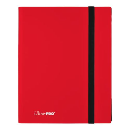 Ultra Pro E-15146 Eclipse 9-Pocket PRO-Binder-Apple Red