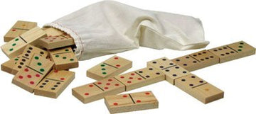 Maple Landmark Standard Dominoes - Made in USA