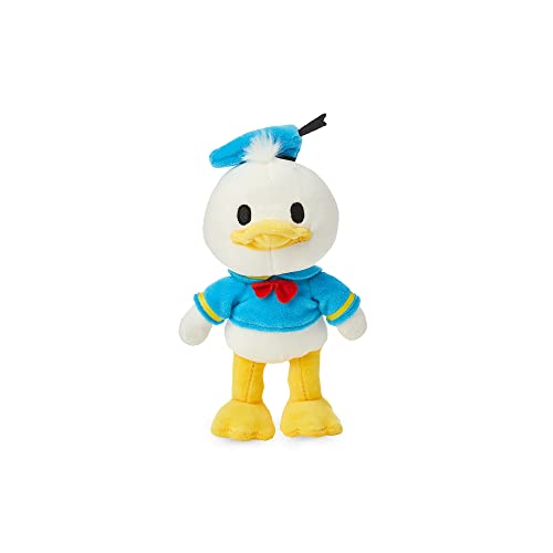 Disney Store Official Donald Duck nuiMOs Plushie - Soft Plush with Embroidered Features, Poseable Hands & Turning Head, Magnetic Hands for Holding, 6