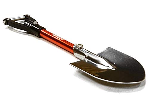 Integy Realistic Scale Model Billet Machined D-Handle Utility Shovel 1/10 Size