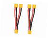 FLY RC 2pcs XT60 Parallel Battery Connector Cable Extension