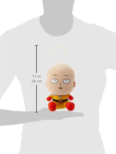 Great Eastern Entertainment One Punch Man Saitama Collectible Plush Toy, 5"