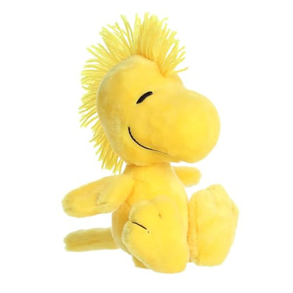 Aurora® Adorable Peanuts® Floppy Woodstock Stuffed Animal - Officially Licensed Toys for All Snoopy Fans - Nostalgic Gift for Adults and Birthday