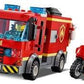 LEGO City Fire Station 60215 Fire Rescue Tower Building Set with Emergency Vehicle Toys Includes Firefighter Minifigures for Creative Play (509