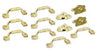 Chrysnbon Dollhouse Miniature Window Hardware/Gold