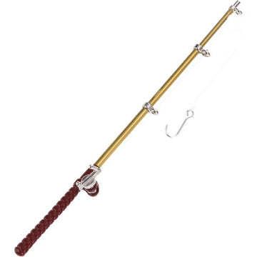 1/12 Miniature Fishing Pole Dollhouse Decoration Accessories?Miniature Fishing Pole?Dollhouse Accessories?Dollhouse Décor
