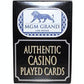 Bazic Stationery/Bangkit USA Corporation Genuine Casino Played Decks of Playing Cards (2 Decks)