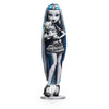 Monster High Reel Drama Doll, Frankie Stein in Black and White, Collectible Reproduction with Doll-Size and Life-Size Posters, Horror Flick Theme