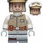 LEGO Star Wars: Luke Skywalker Hoth Minifigure (Balaclava Head) with Lightsaber and Pistol - Ages 6+ (1 pcs)