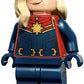 LEGO Superheroes: Captain Marvel (Carol Danvers) Minifigure with Power Blasts