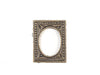 Melody Jane Dollhouse Small Antique Gold Picture Frame Oval Photo Miniature 1:12 Accessory