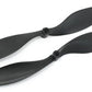 uxcell 2 x RC Airplane Model Plane Propellers Props Black 203x109mm 8x4.3 EP8043