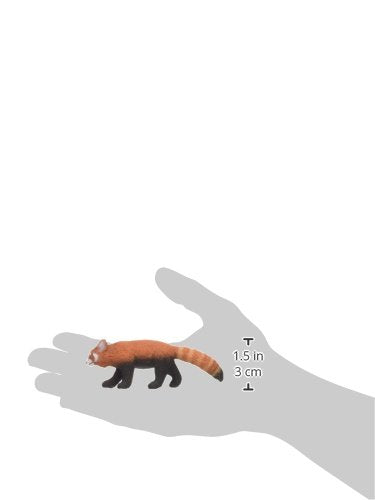 Safari Ltd. Red Panda Figurine - Detailed 4.3" Plastic Model Figure - Fun Educational Play Toy for Boys, Girls & Kids Ages 3+
