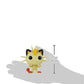Funko POP Pop! Games: Pokemon - Meowth Vinyl Figure, Multicolor, Standard