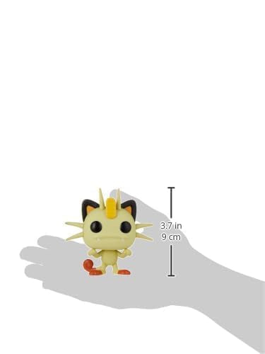 Funko POP Pop! Games: Pokemon - Meowth Vinyl Figure, Multicolor, Standard