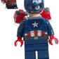 LEGO Superheroes: Captain America Minifig with Jetpack, Tesseract, Mjolnir and Blue Cape