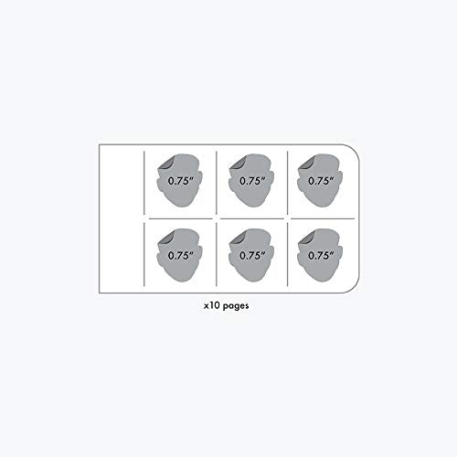 Custom Face Stickers, Pet Stickers, 0.75" Sticker Booklet - Face Sticker Book