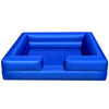 WARSUN Inflatable Ball Pit 10x10Ft with Built-in Blower Blue Foam Ball Pit for Hours of Fun Activities