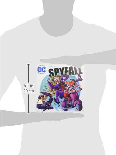 DC Spyfall - The Perfect Party Game - Find The Joker Before Time Runs Out - for 3 to 8 Players - Board Games for Teens and Adults - Featuring Batman