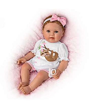 The Ashton-Drake Galleries Don't Hurry, Be Happy Lifelike Baby Girl Doll by Ping Lau