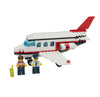 LEGO Airplane - 149-Piece Passenger Airplane Building Set with Pilot & Baggage Handler Minifigures, Buildable Aircraft Toy Gift for Kids Boys & Girls
