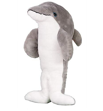 Cuddly Soft 16 inch Stuffed Bubbles the Dolphin - We Stuff 'em...You Love 'em!