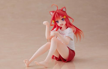 Taito The Quintessential Quintuplets 2: Desktop Cute Itsuki Nakano Cat Room Wear Version