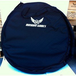 Mayday Games Crokinole Carrying Case, Padded, Discs and Accessories Pouch