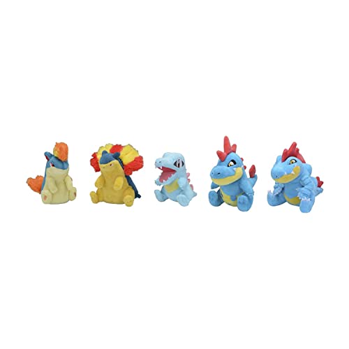 Pokemon Center: Sitting Cuties: Feraligatr Plush # 160 - Generation 2-6 in