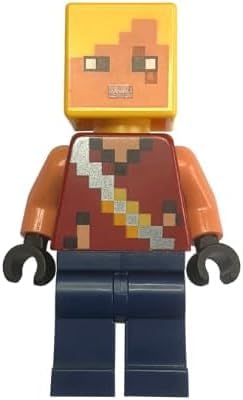 LEGO Minecraft: Hero Minifigure with Skeleton and Apple - 6+